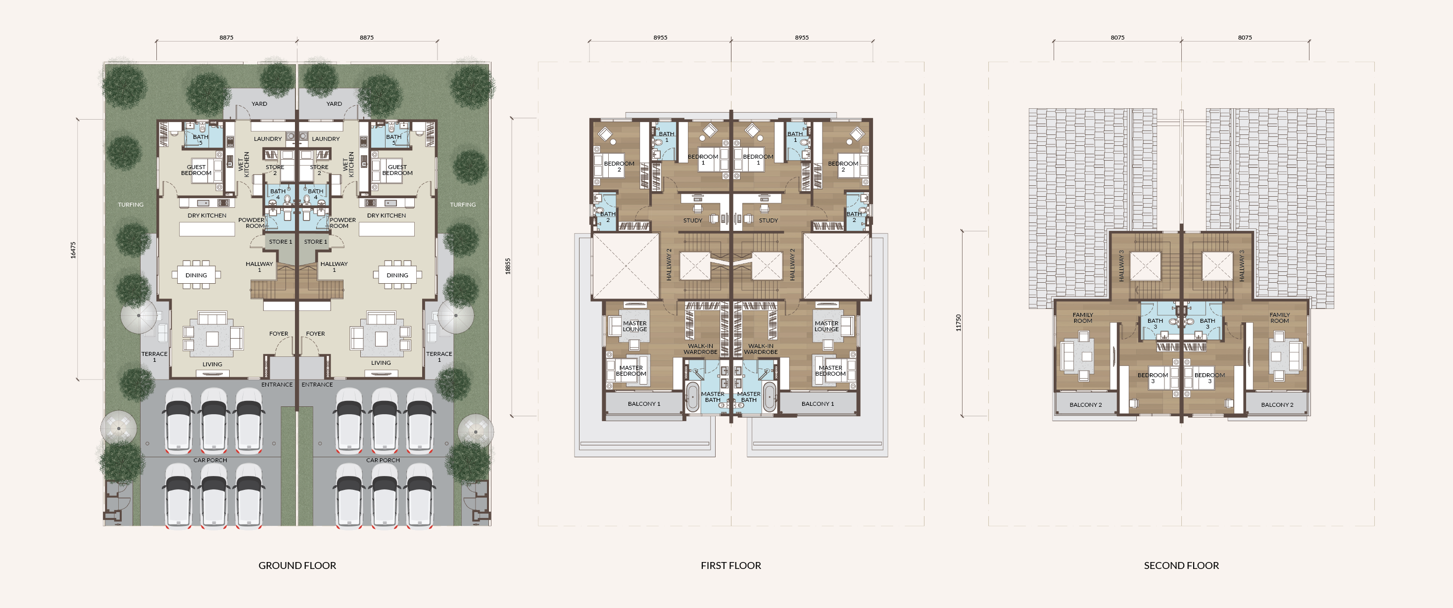 THE ROYAL COLLECTION :: 3-STOREY SEMI-D